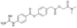 Structure of camostat